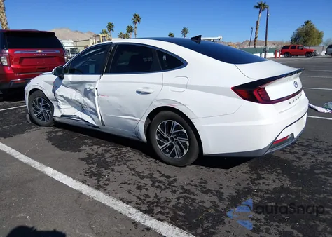 2021 Hyundai Sonata Blue из США, поврежденный, VIN KMHL24JJ8MA036133